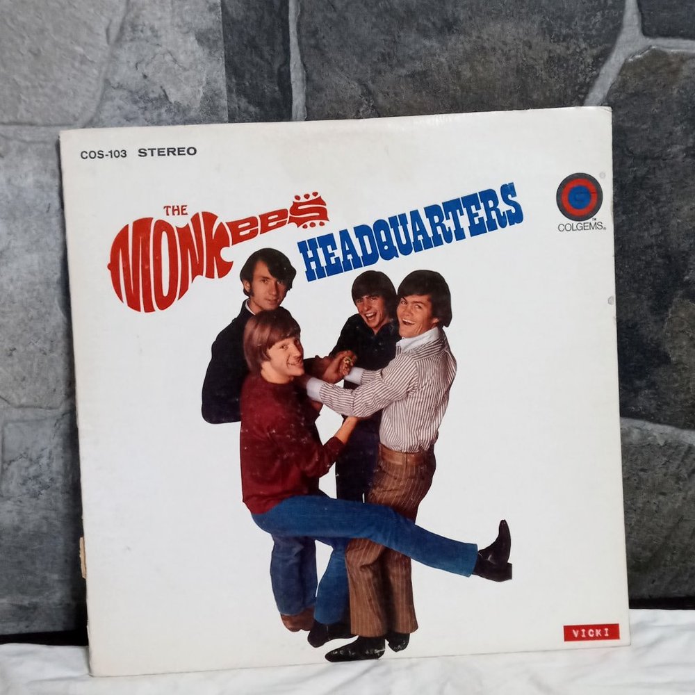 The Monkees Headquarters COS-103 Vinyl Record 1967